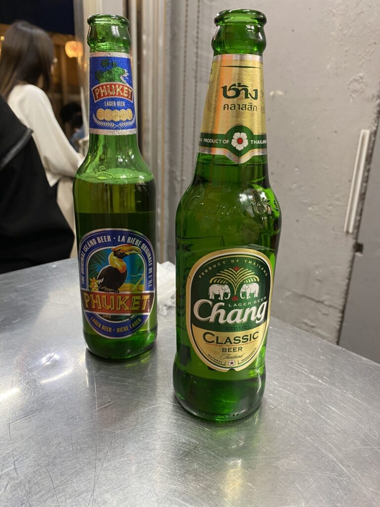  タイビール
PhuketとChang